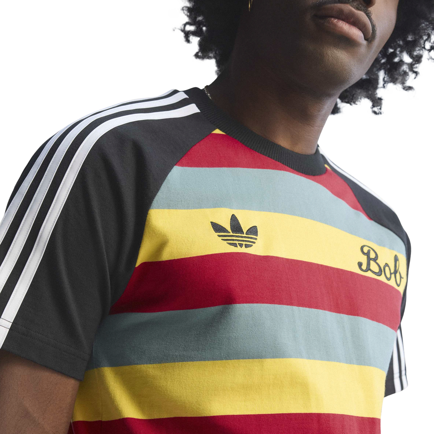 adidas Jamaica Bob OG 3 T-Shirt - Men's - Multi