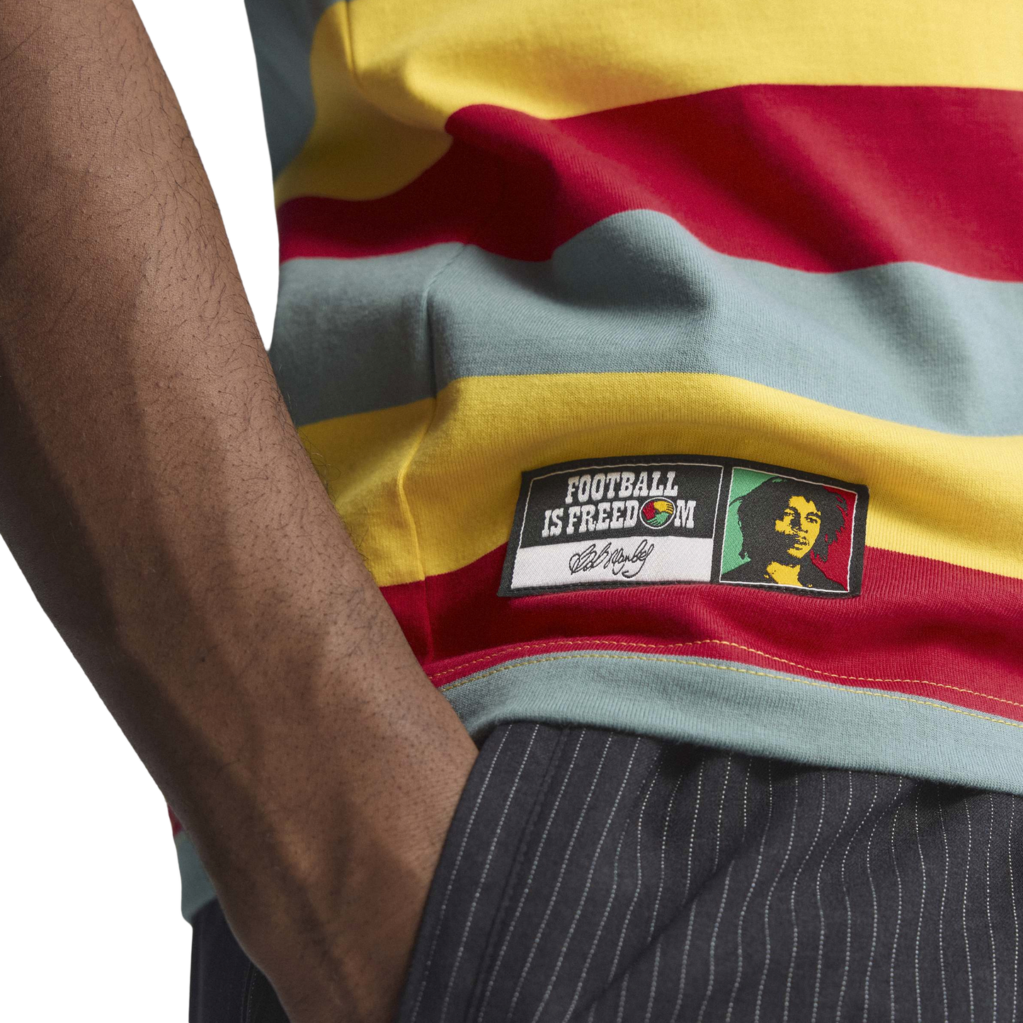 adidas Jamaica Bob OG 3 T-Shirt - Men's - Multi