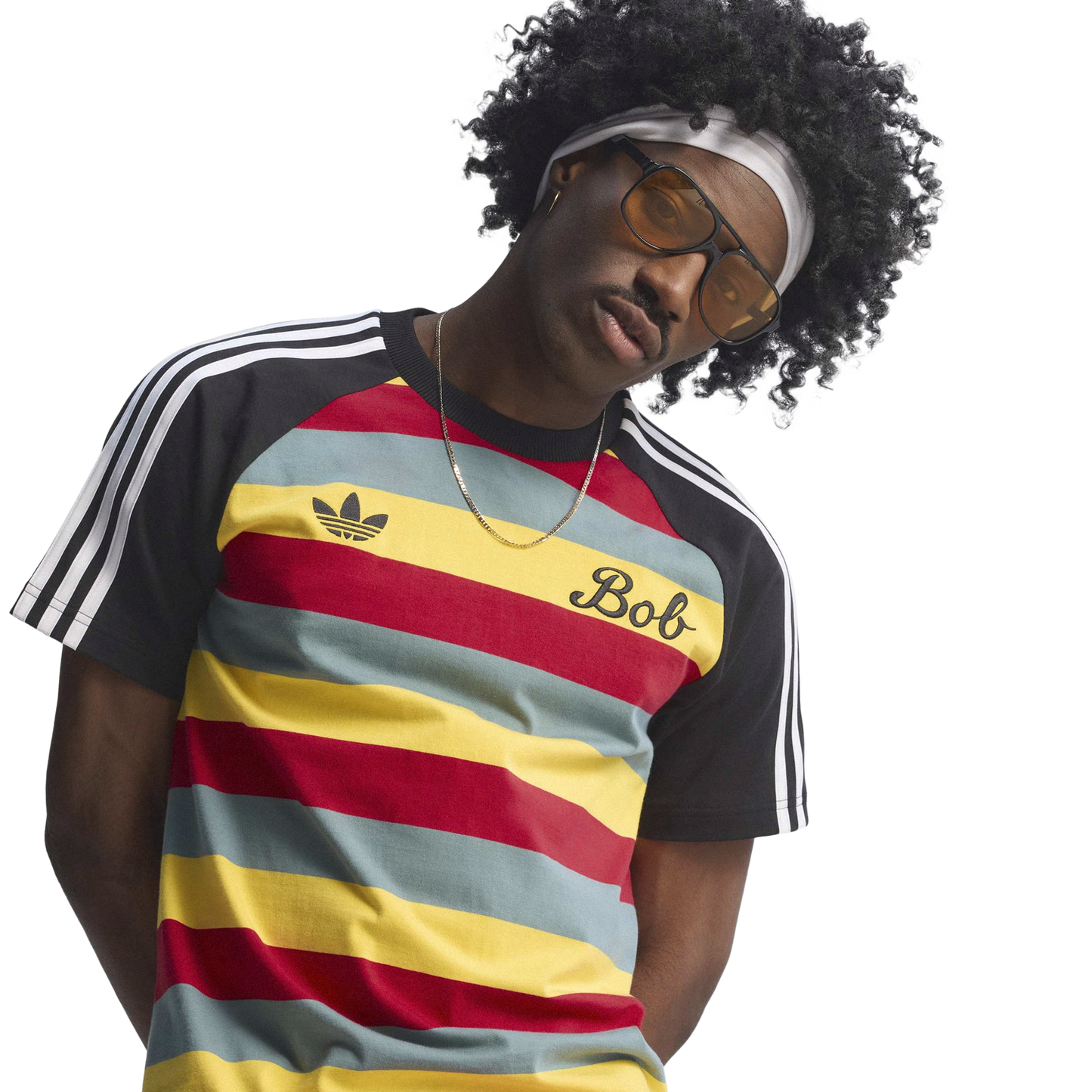 adidas Jamaica Bob OG 3 T-Shirt - Men's - Multi