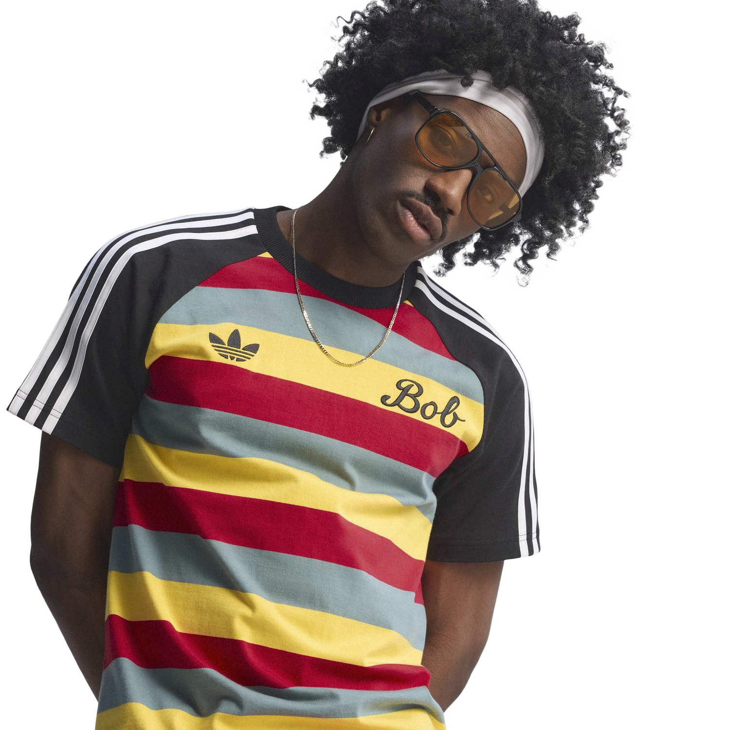 adidas Jamaica Bob OG 3 T-Shirt - Men's - Multi