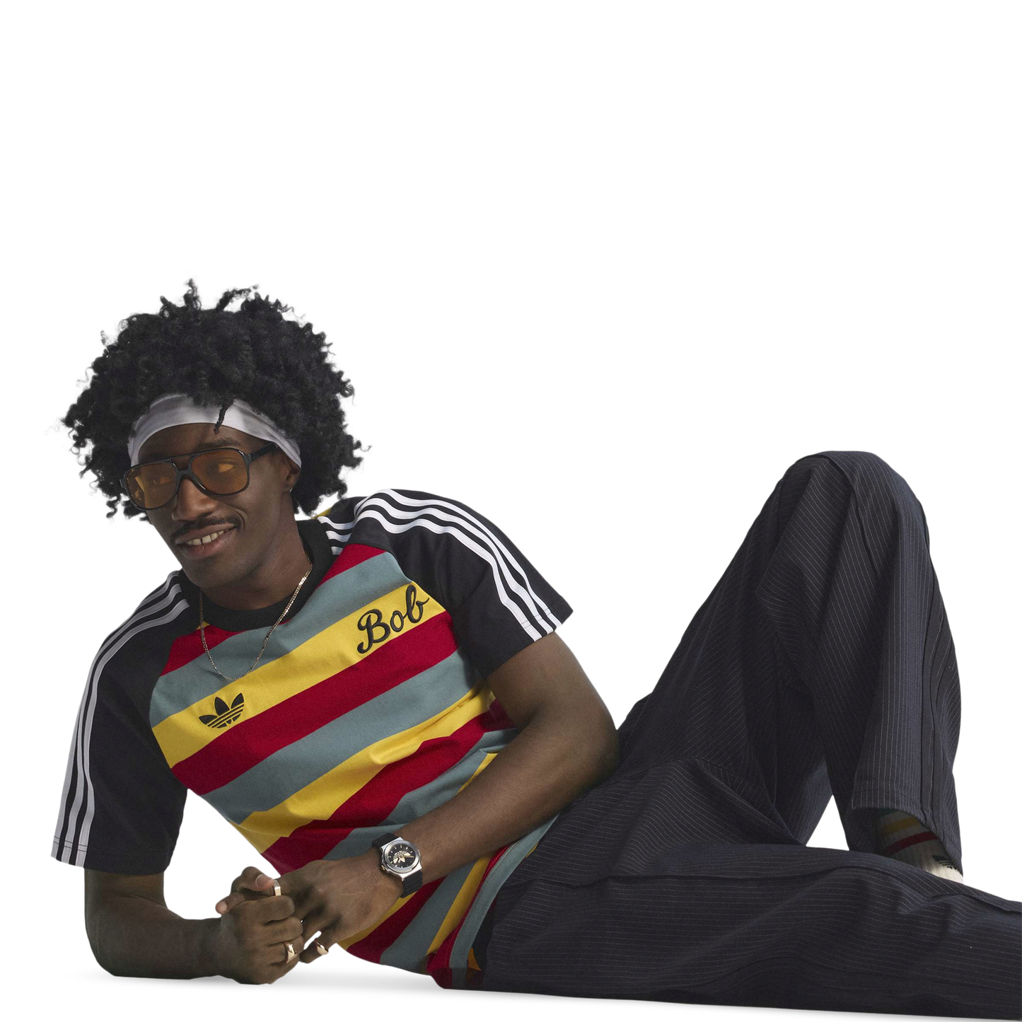 adidas Jamaica Bob OG 3 T-Shirt - Men's - Multi