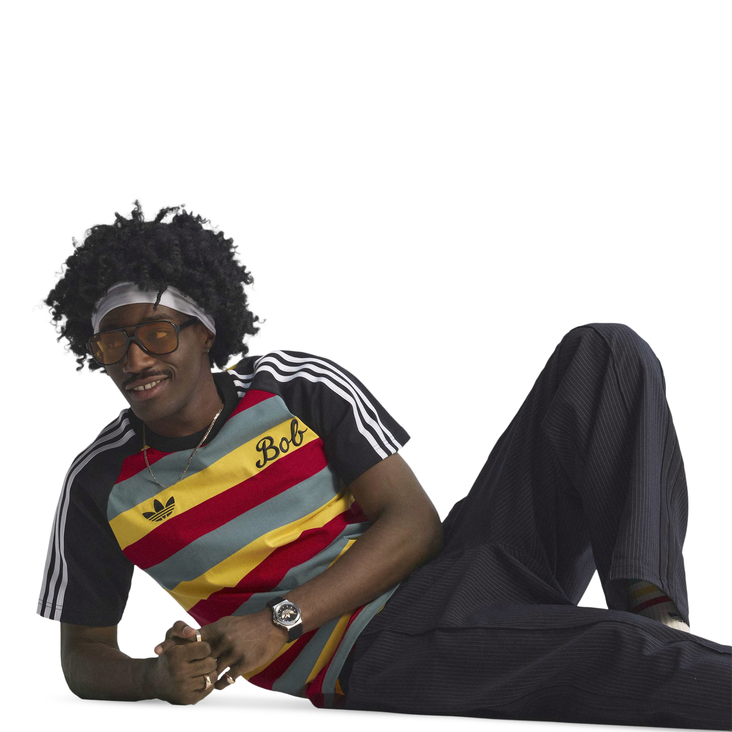 adidas Jamaica Bob OG 3 T-Shirt - Men's - Multi