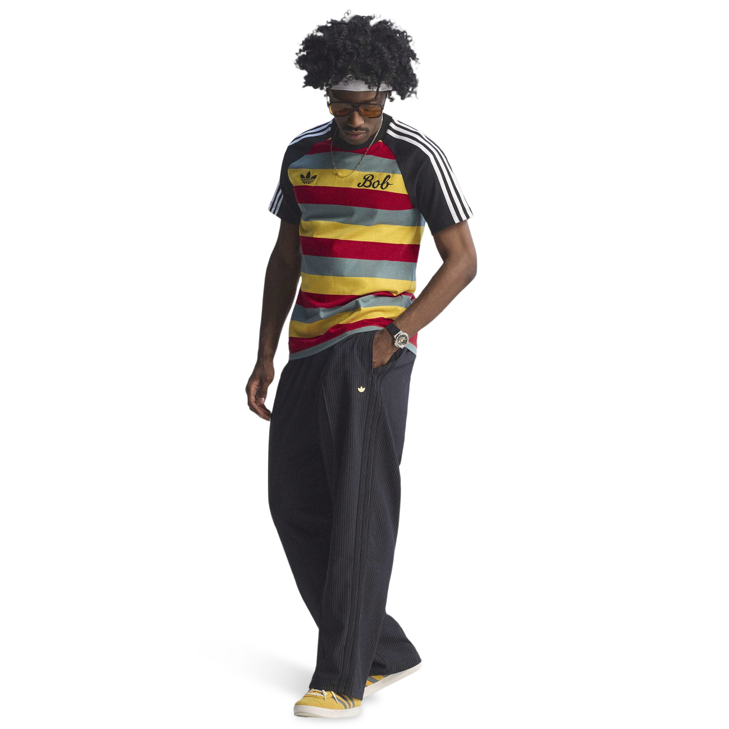 adidas Jamaica Bob OG 3 T-Shirt - Men's - Multi