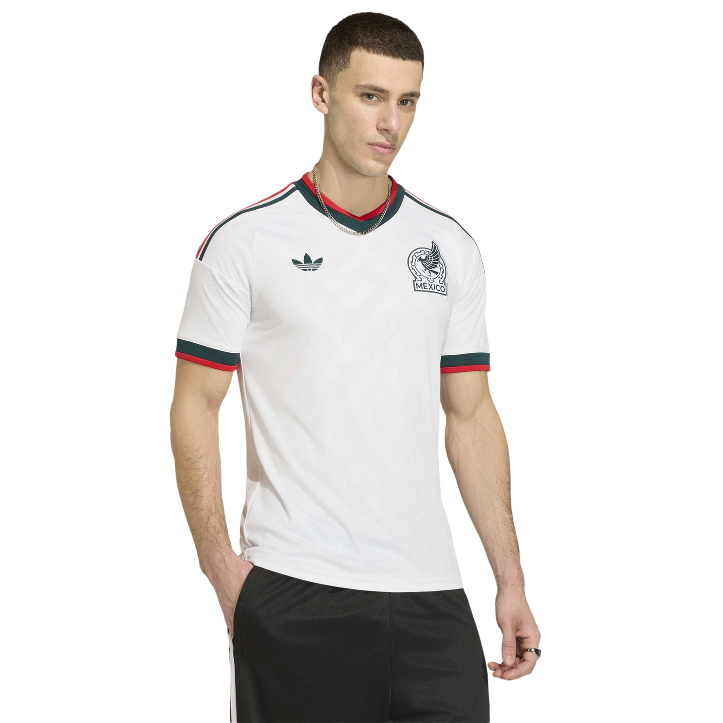 adidas Mexico 26 Away Jersey - Men's - White