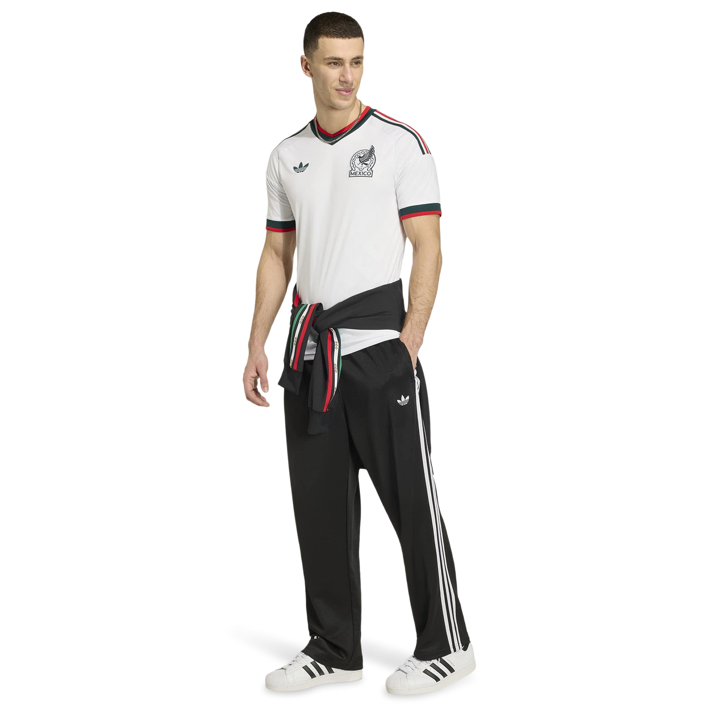 adidas Mexico 26 Away Jersey - Men's - White