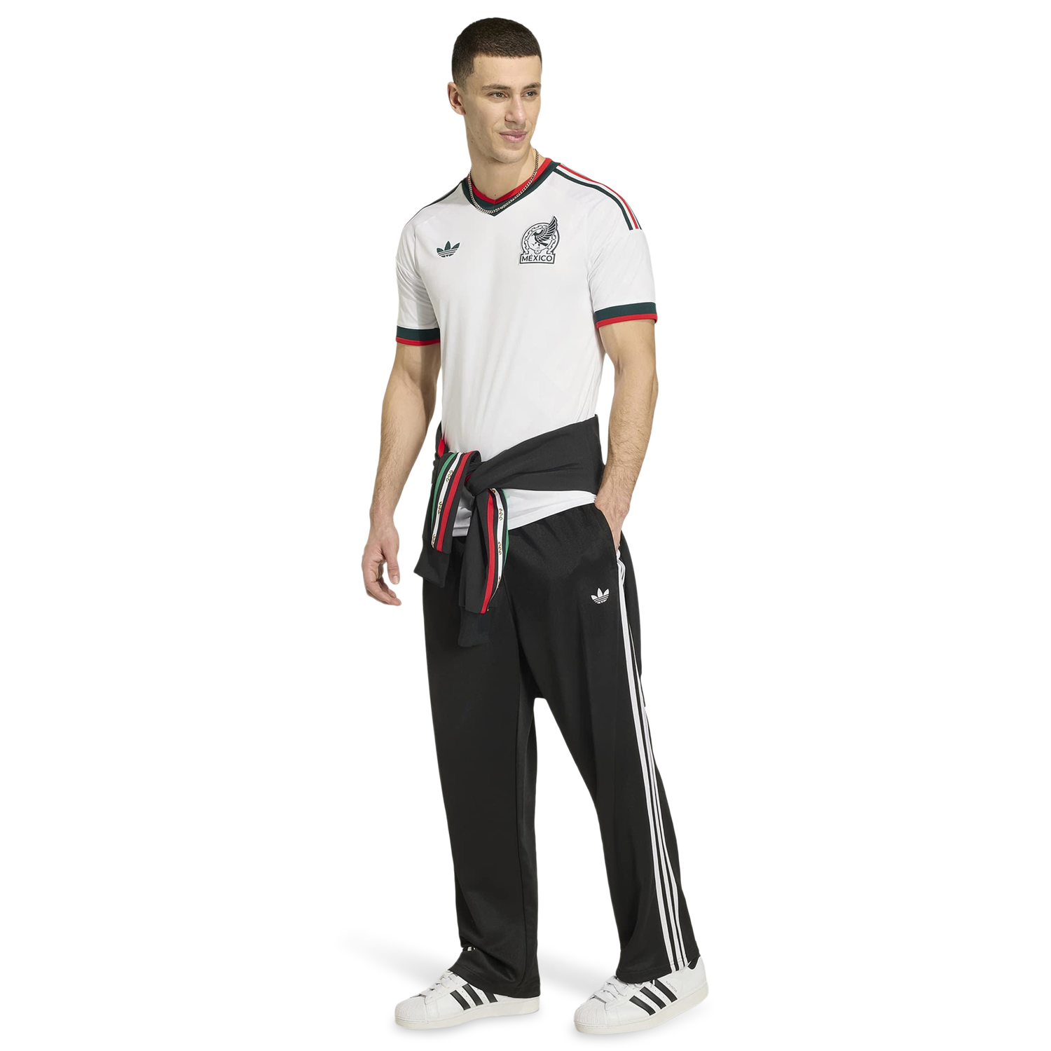 adidas Mexico 26 Away Jersey - Men's - White