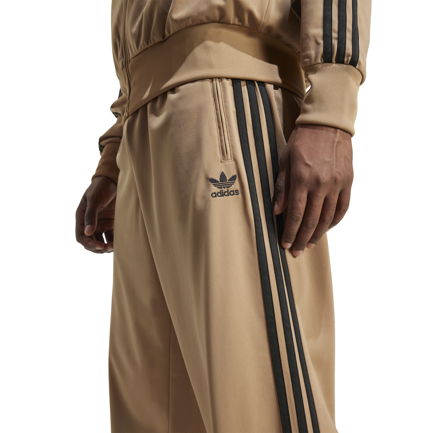 adidas Originals Woven Firebird Track Pants - Men's - Cardboard/Black