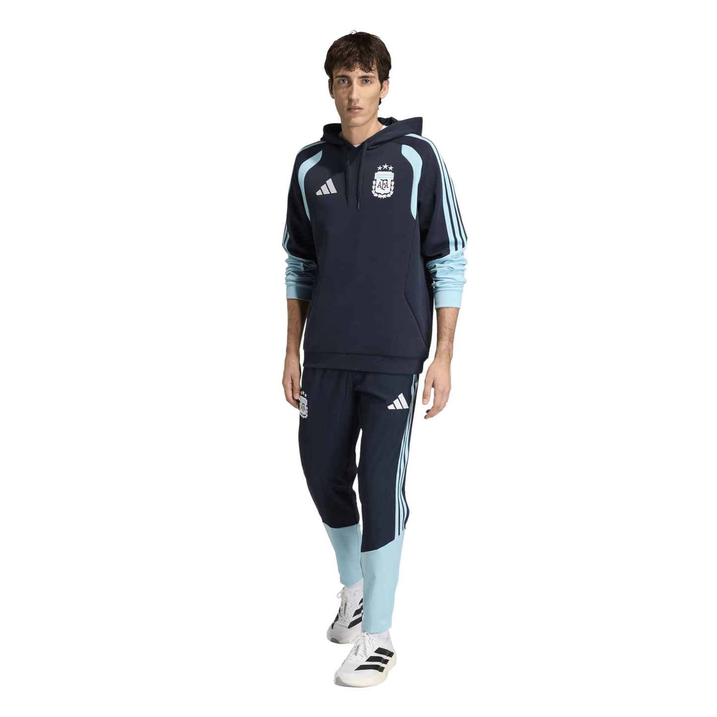 adidas Argentina 26 Tiro Sweat Hoodie - Men's - Night Navy