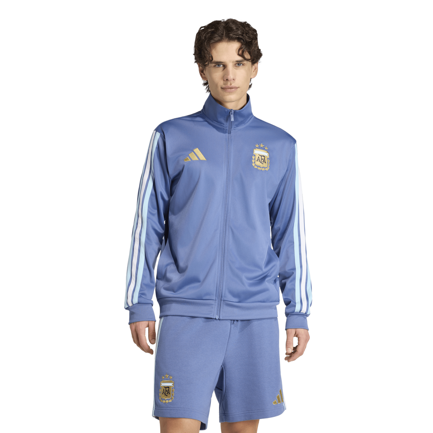 adidas Argentina Dna Track Top - Men's - Crew Blue