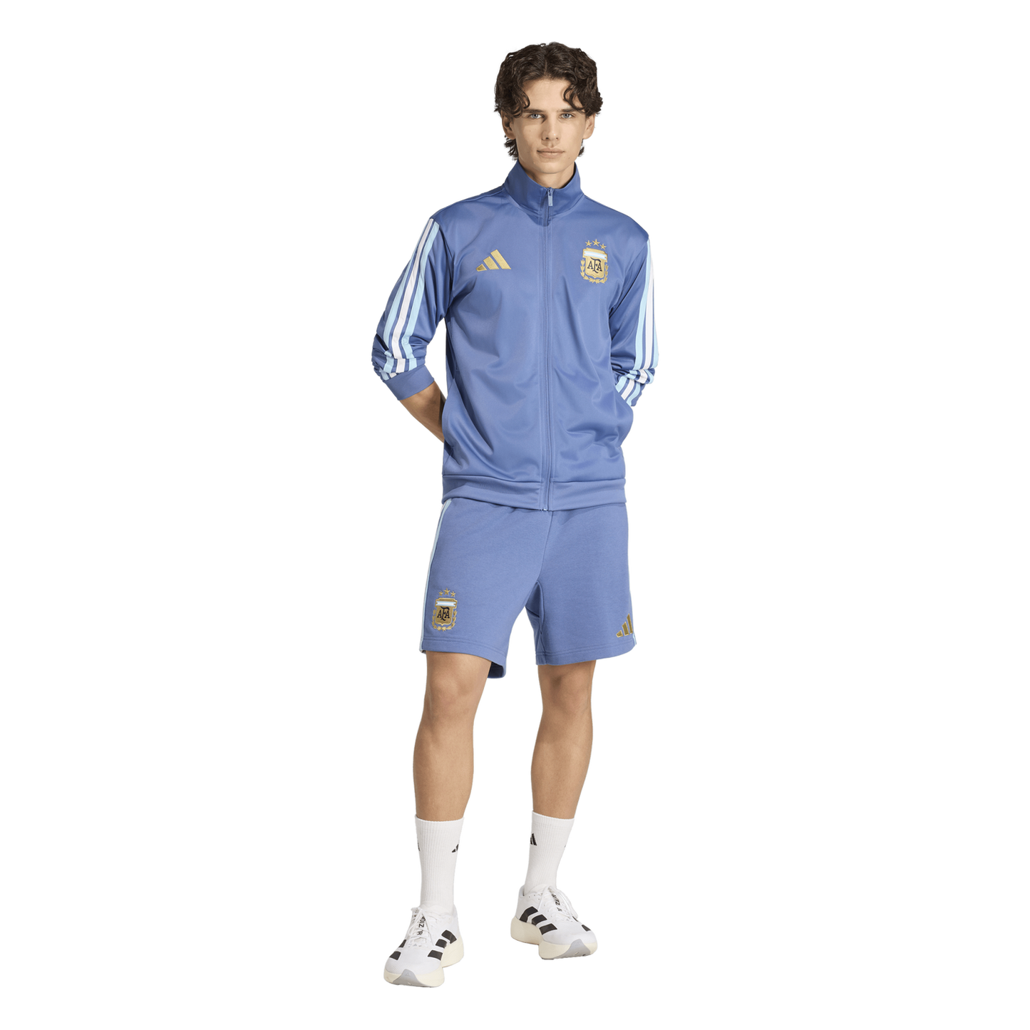 adidas Argentina Dna Track Top - Men's - Crew Blue