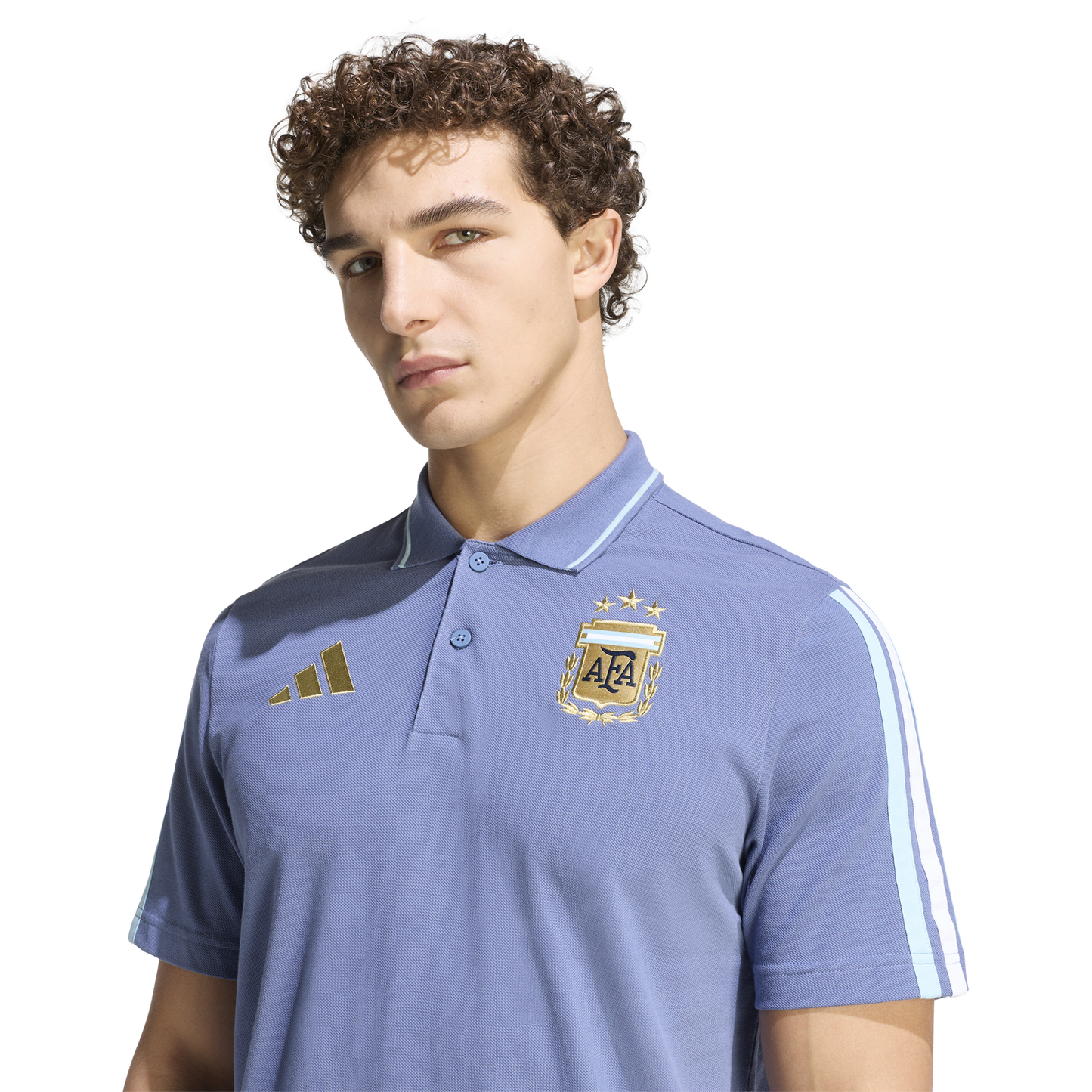 adidas Argentina Alphaskin Polo - Men's - Crew Blue