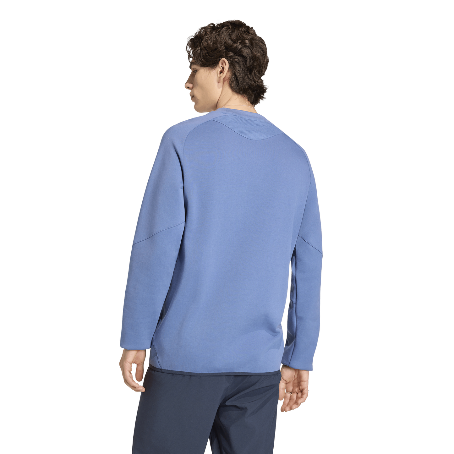 adidas Argentina Tiro Travel Crew Jumper - Men's - Crew Blue
