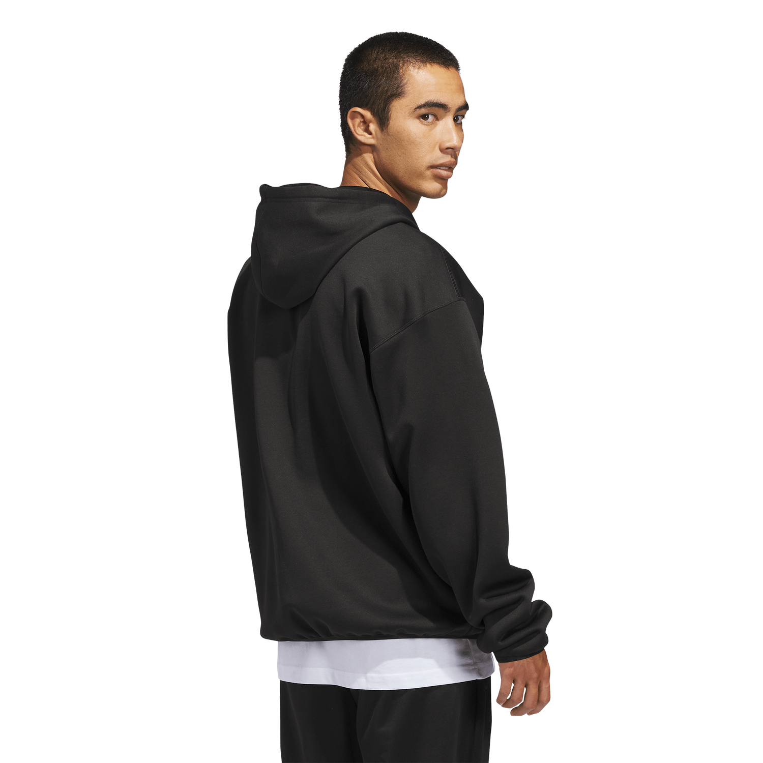 adidas Crazy Warm Full-Zip Hoodie - Men's - Black/White