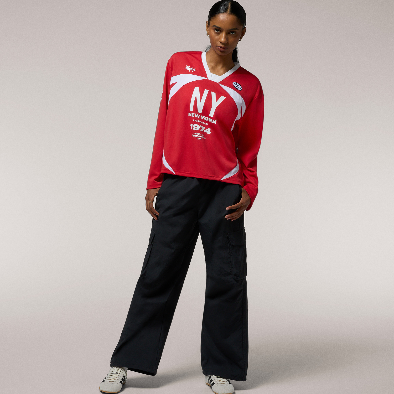Cozi Soho Jersey - Women's - Pointsettia