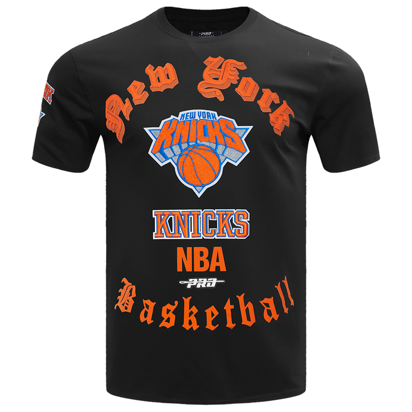 Pro Standard KNICKS OLD ENGLISH SJ TEE - Men's - Black