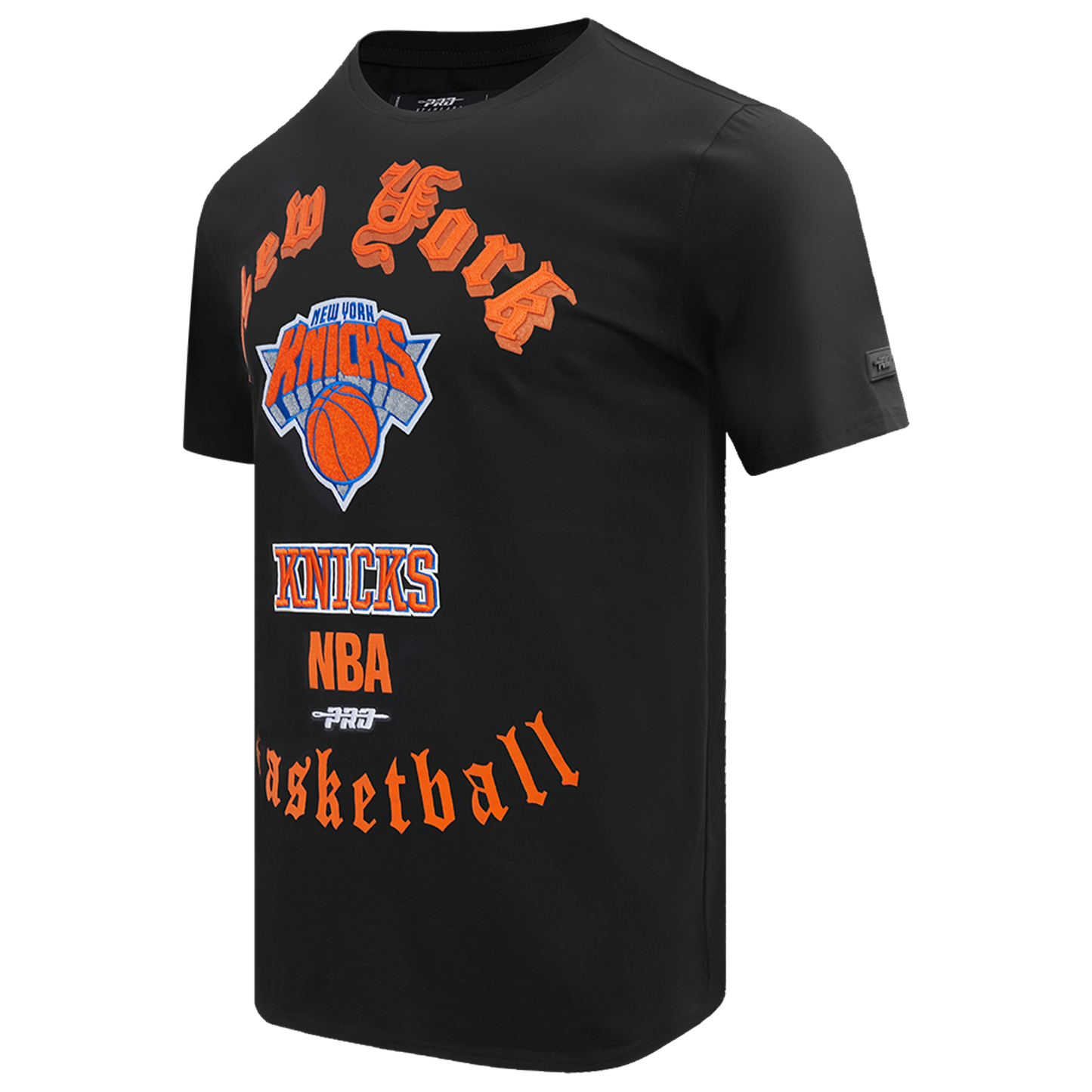Pro Standard KNICKS OLD ENGLISH SJ TEE - Men's - Black