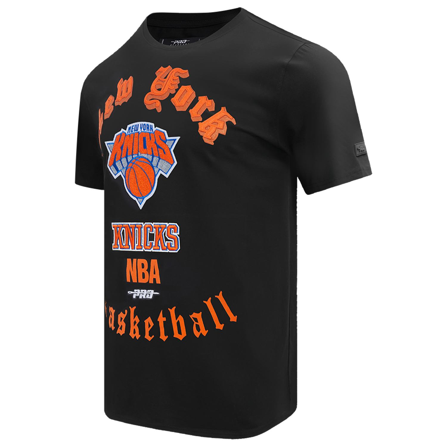 Pro Standard KNICKS OLD ENGLISH SJ TEE - Men's - Black