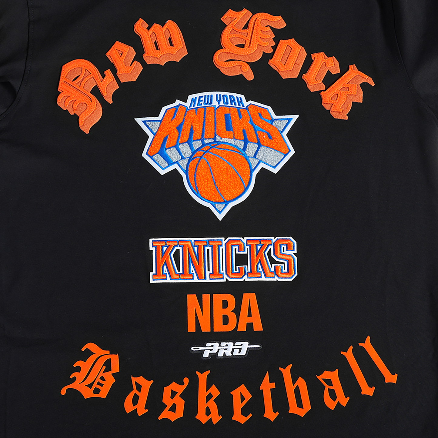 Pro Standard KNICKS OLD ENGLISH SJ TEE - Men's - Black