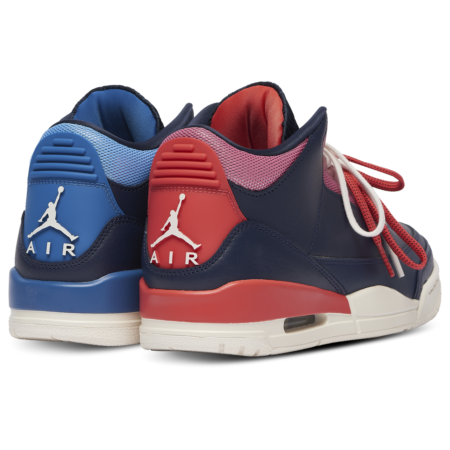 Jordan Air Jordan Retro 3 - Women's - Obsidian/Track Red/Blue Beyond