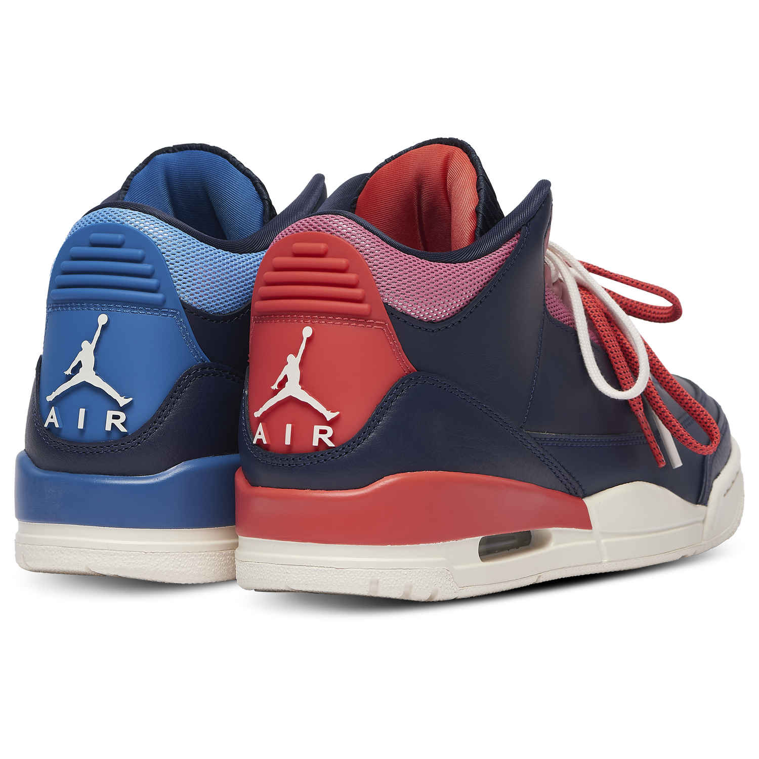 Jordan Air Jordan Retro 3 - Women's - Obsidian/Track Red/Blue Beyond