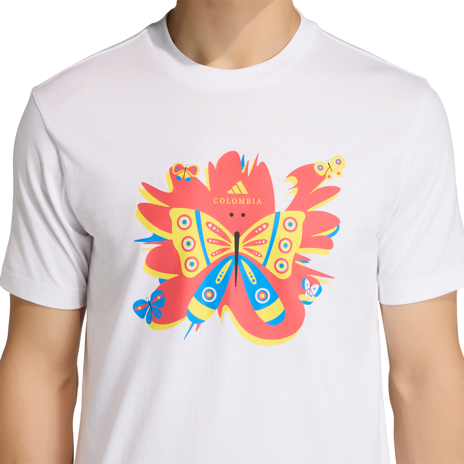 adidas Colombia DNA T-Shirt - Men's - White