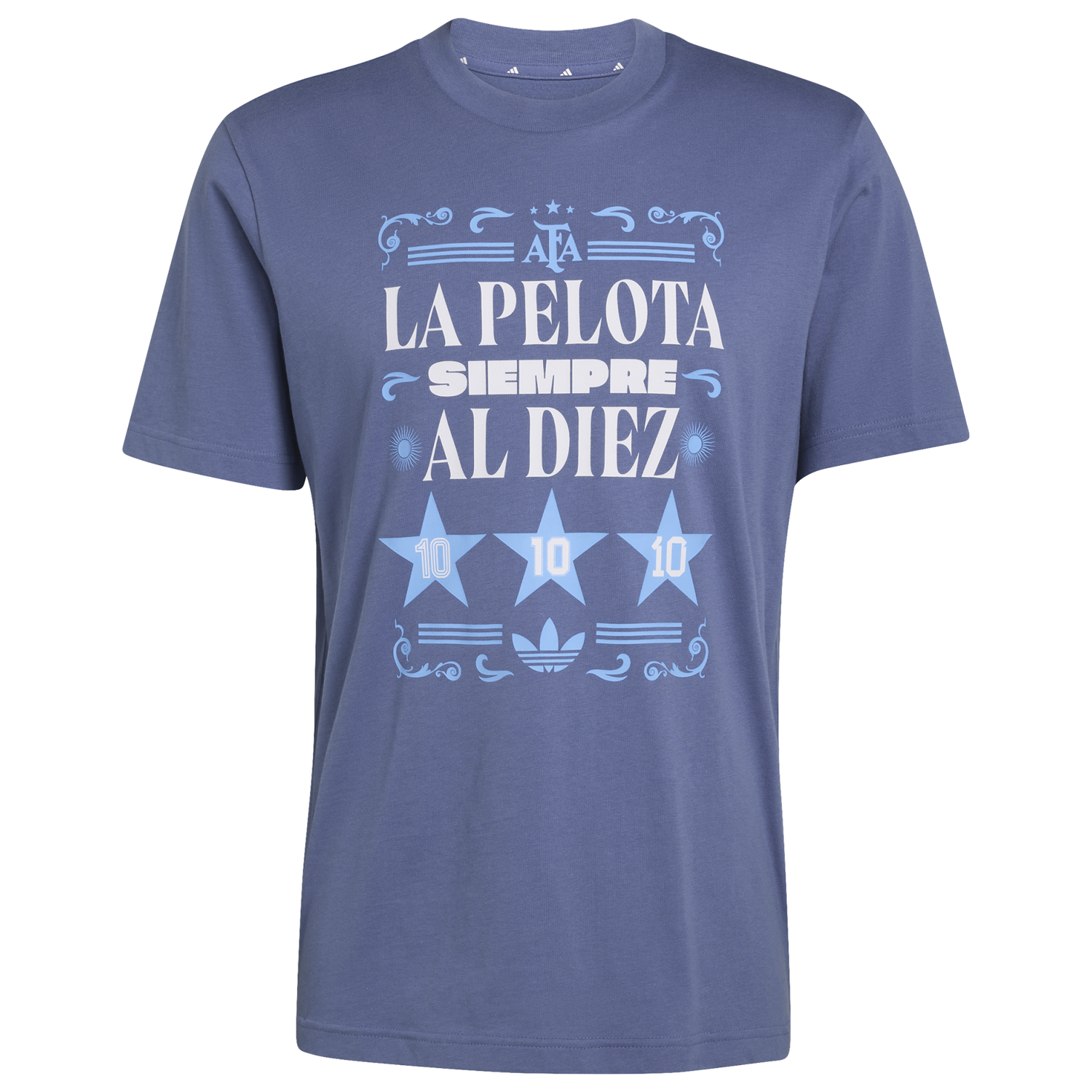 adidas Argentina Amply Tee - Men's - Crew Blue