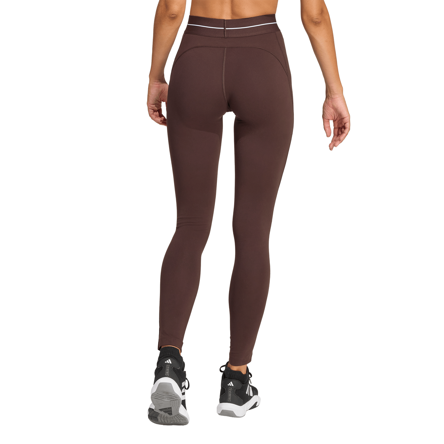 adidas Hyperglam Training Leggings - Women's - Aurora Coffee
