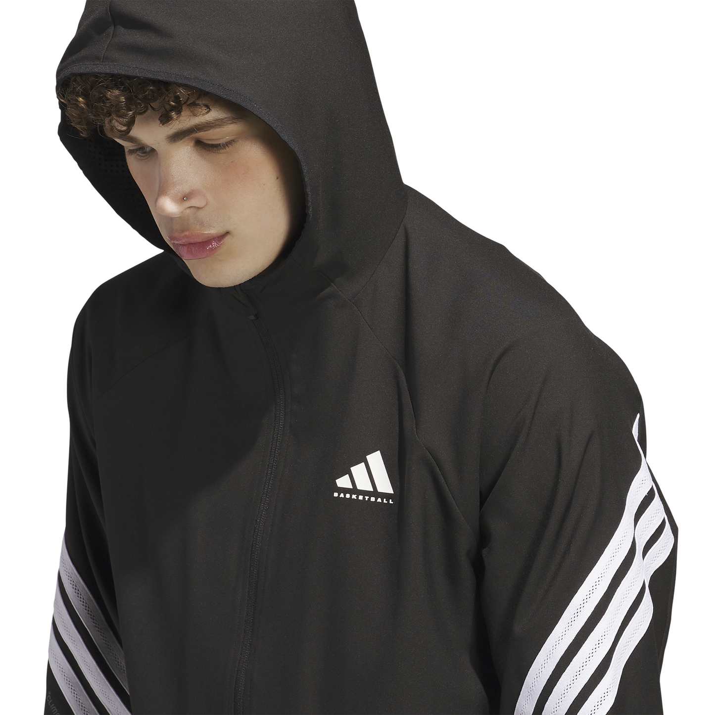 adidas Crazy Lite Basketball Jacket - Men's - Black