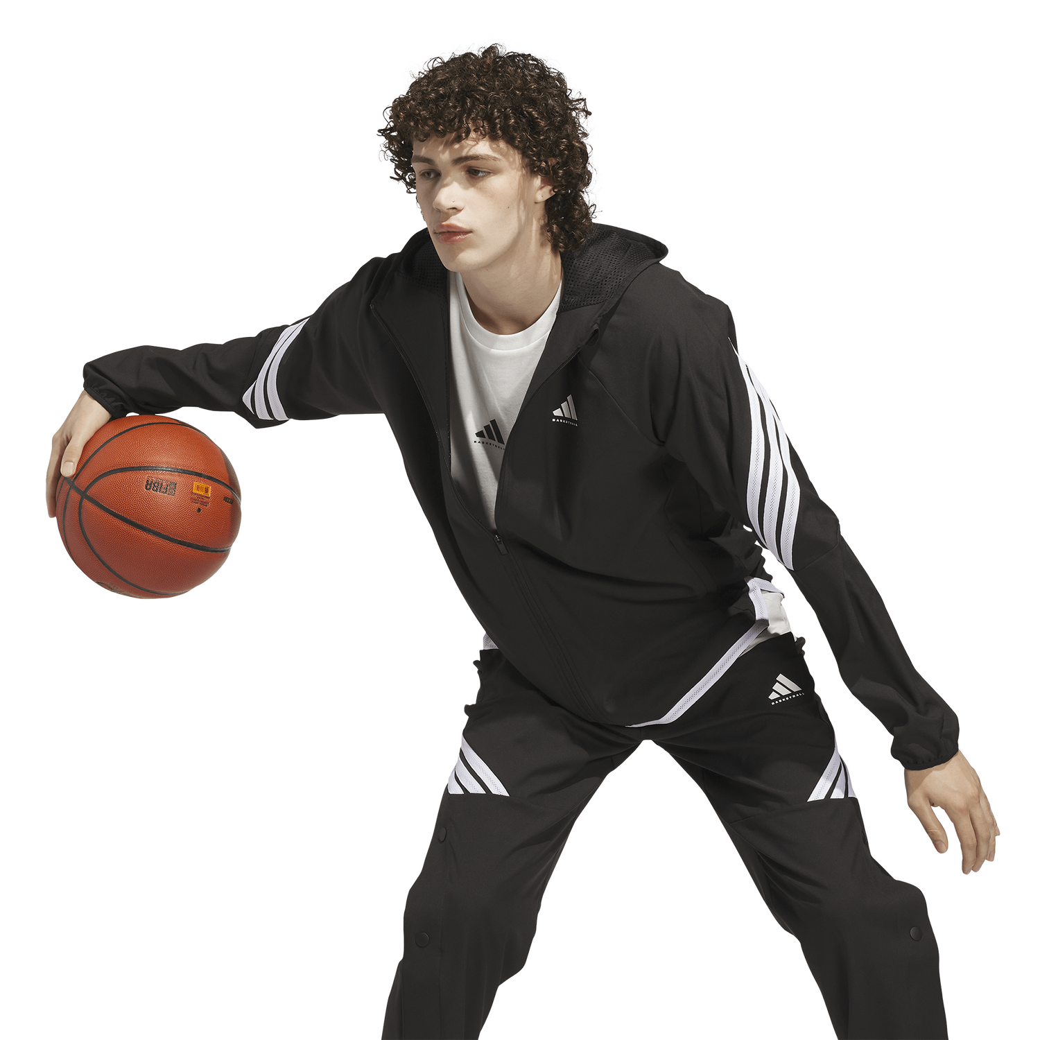 adidas Crazy Lite Basketball Jacket - Men's - Black