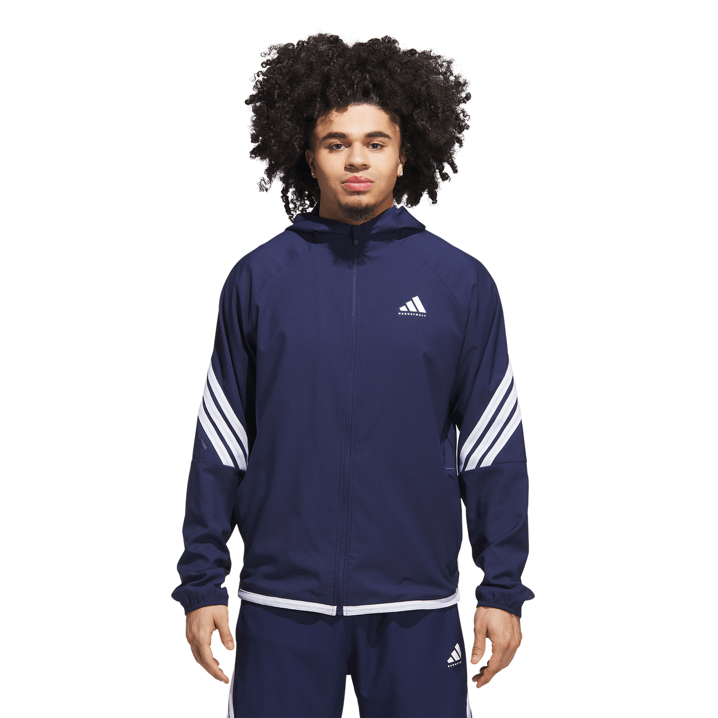 adidas Crazy Lite Basketball Jacket - Men's - Team Navy Blue