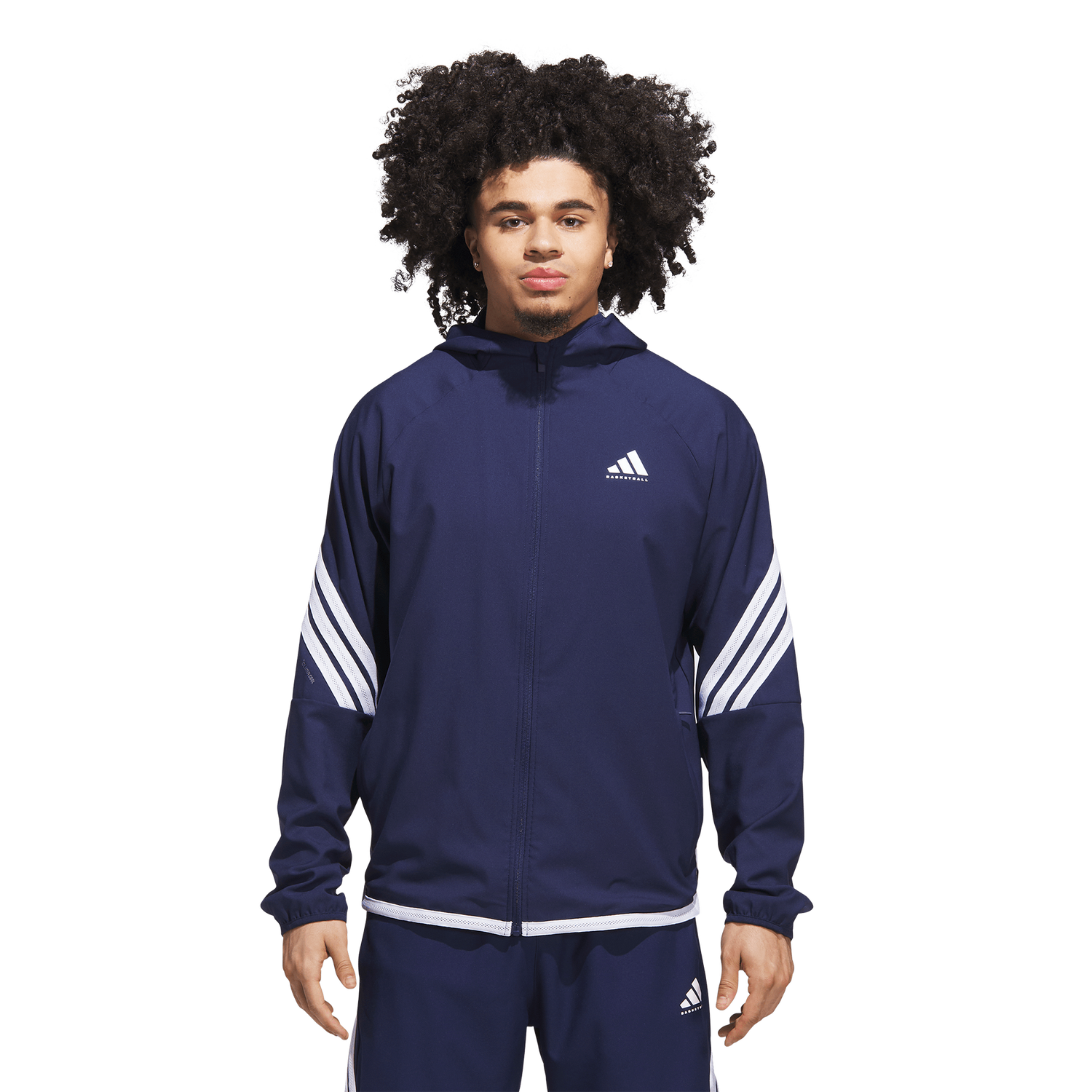 adidas Crazy Lite Basketball Jacket - Men's - Team Navy Blue