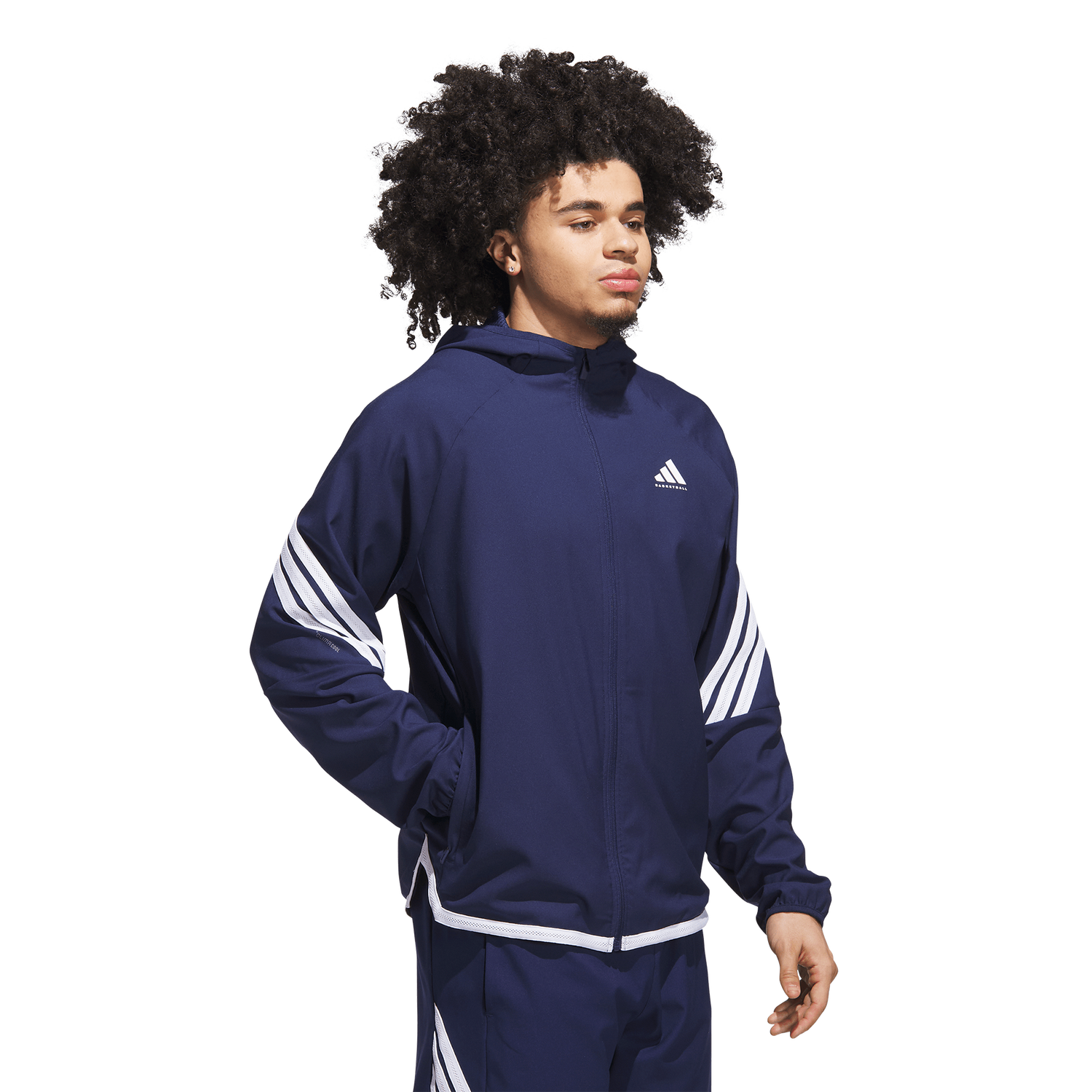 adidas Crazy Lite Basketball Jacket - Men's - Team Navy Blue