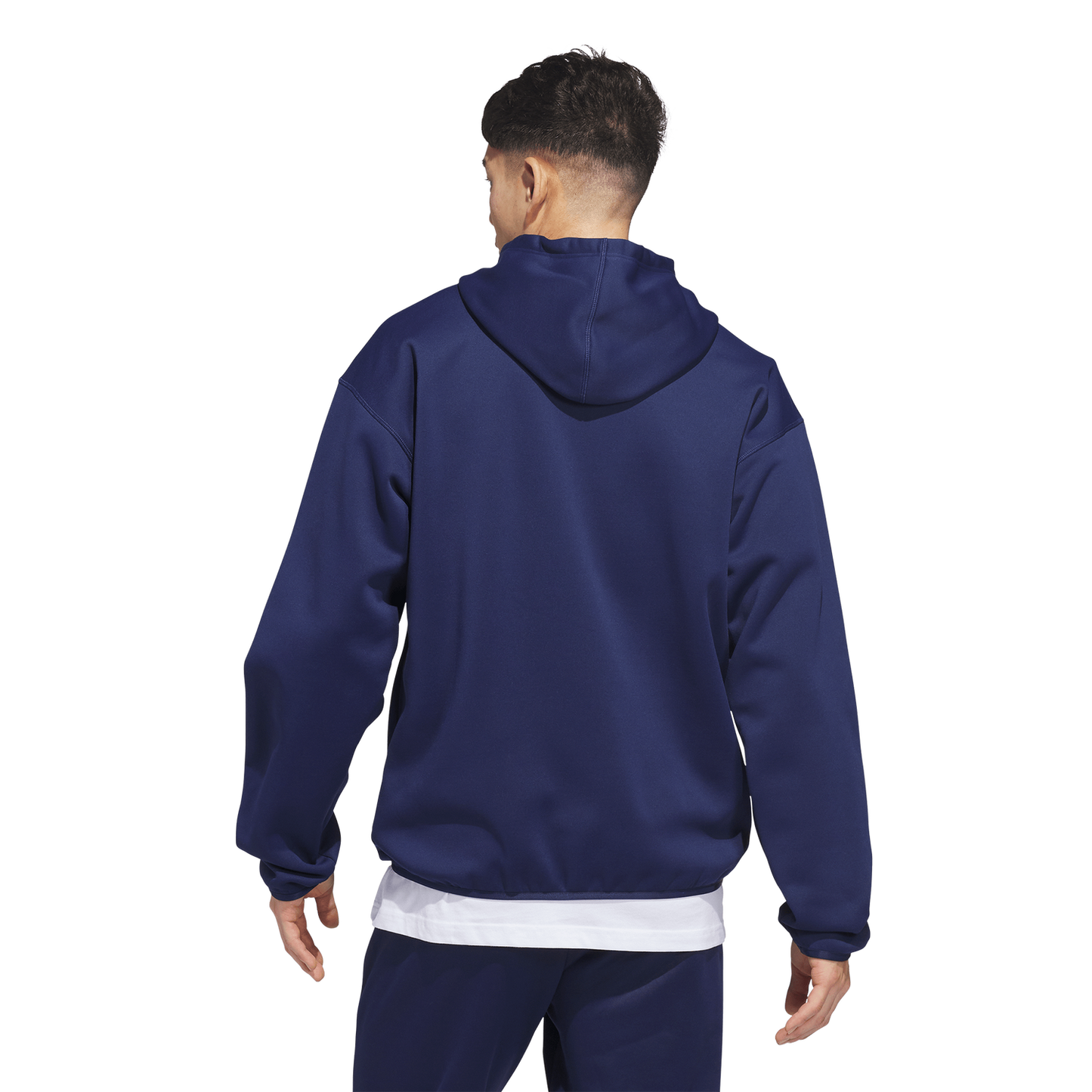 adidas Crazy Warm Full-Zip Hoodie - Men's - Team Navy Blue/White
