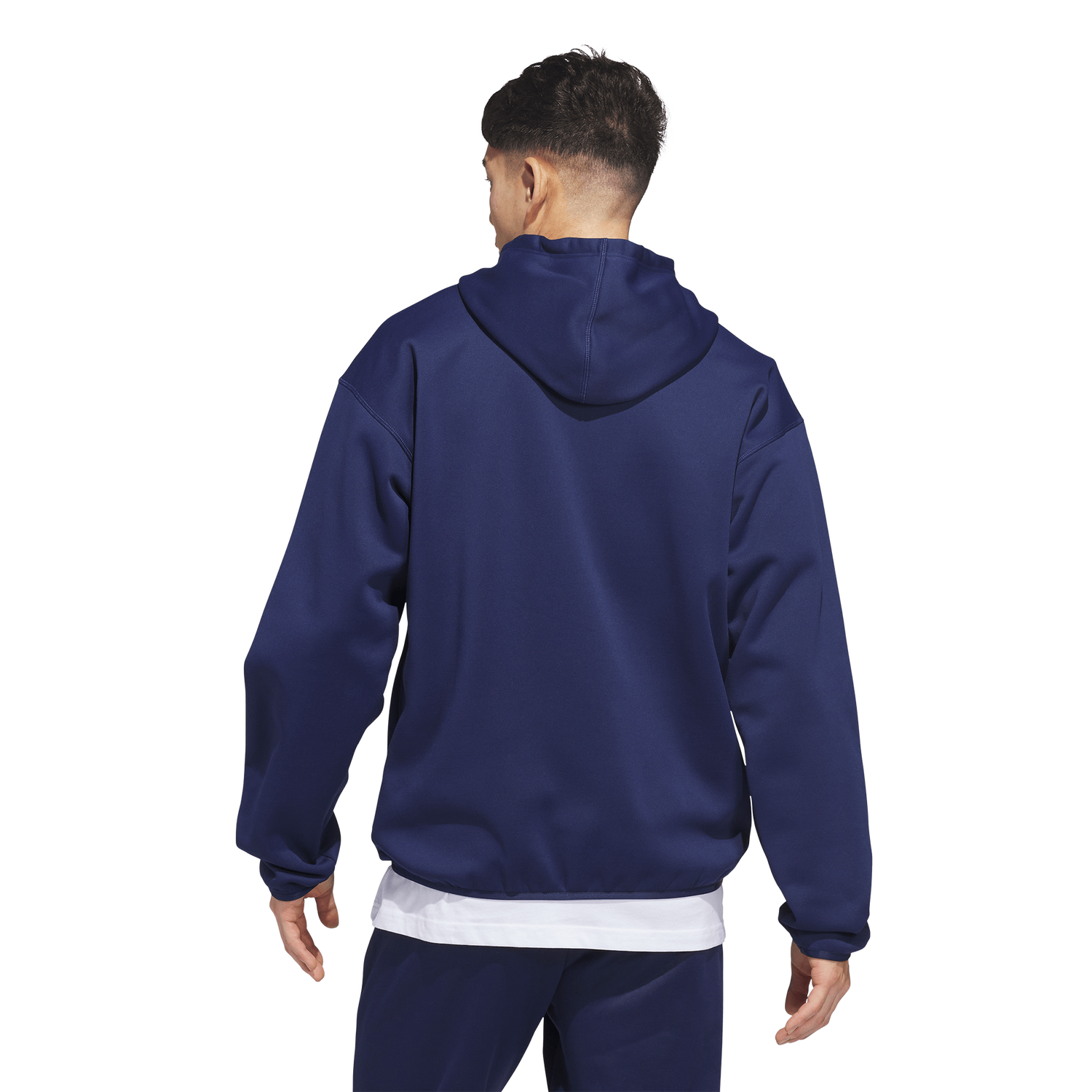 adidas Crazy Warm Full-Zip Hoodie - Men's - Team Navy Blue/White