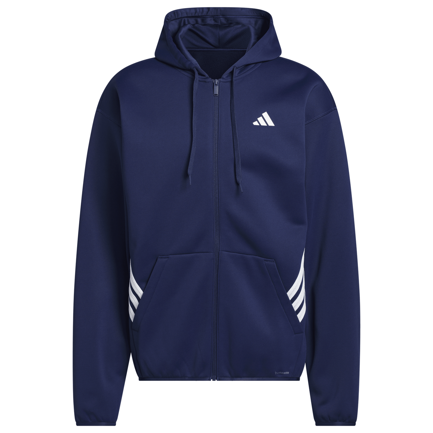 adidas Crazy Warm Full-Zip Hoodie - Men's - Team Navy Blue/White