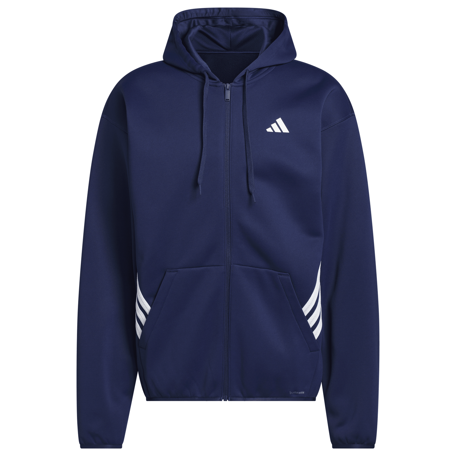 adidas Crazy Warm Full-Zip Hoodie - Men's - Team Navy Blue/White
