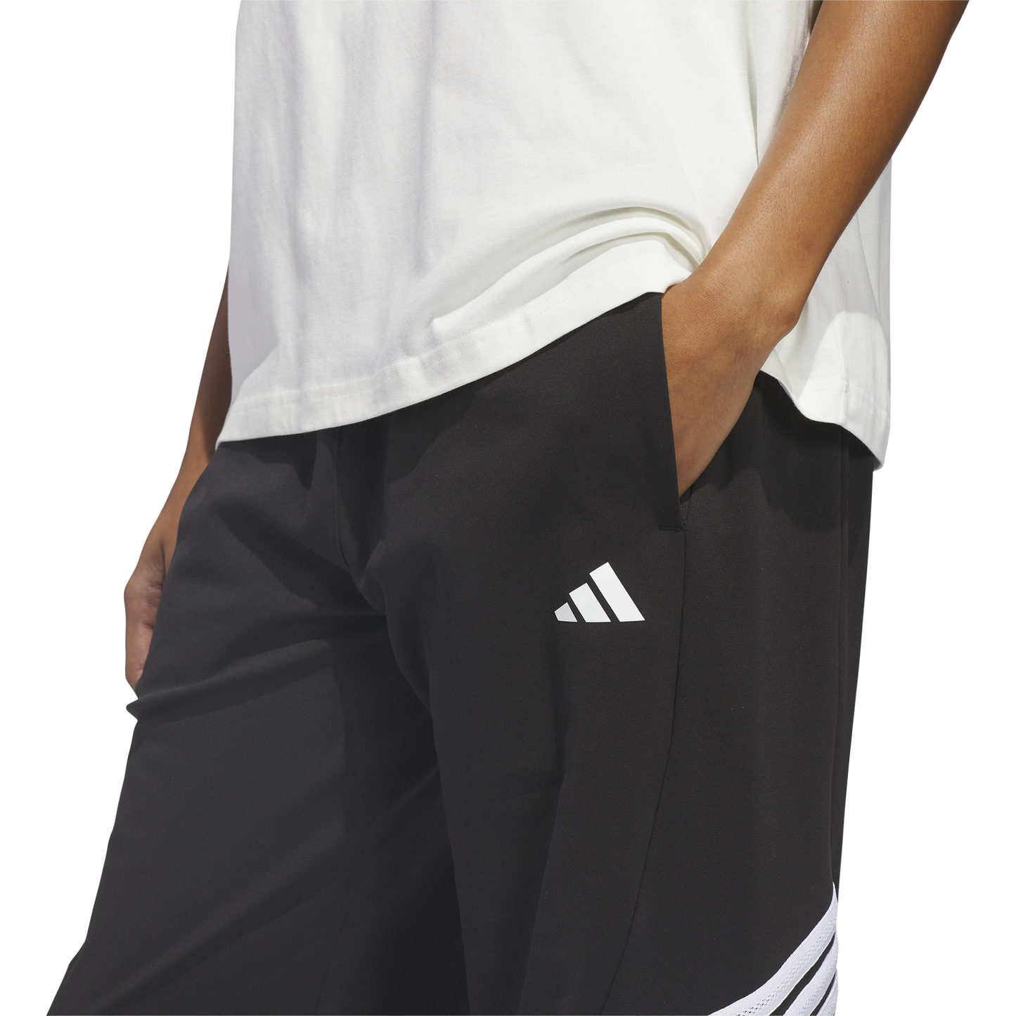 adidas Crazy Warm Fleece Pants - Women's - Black