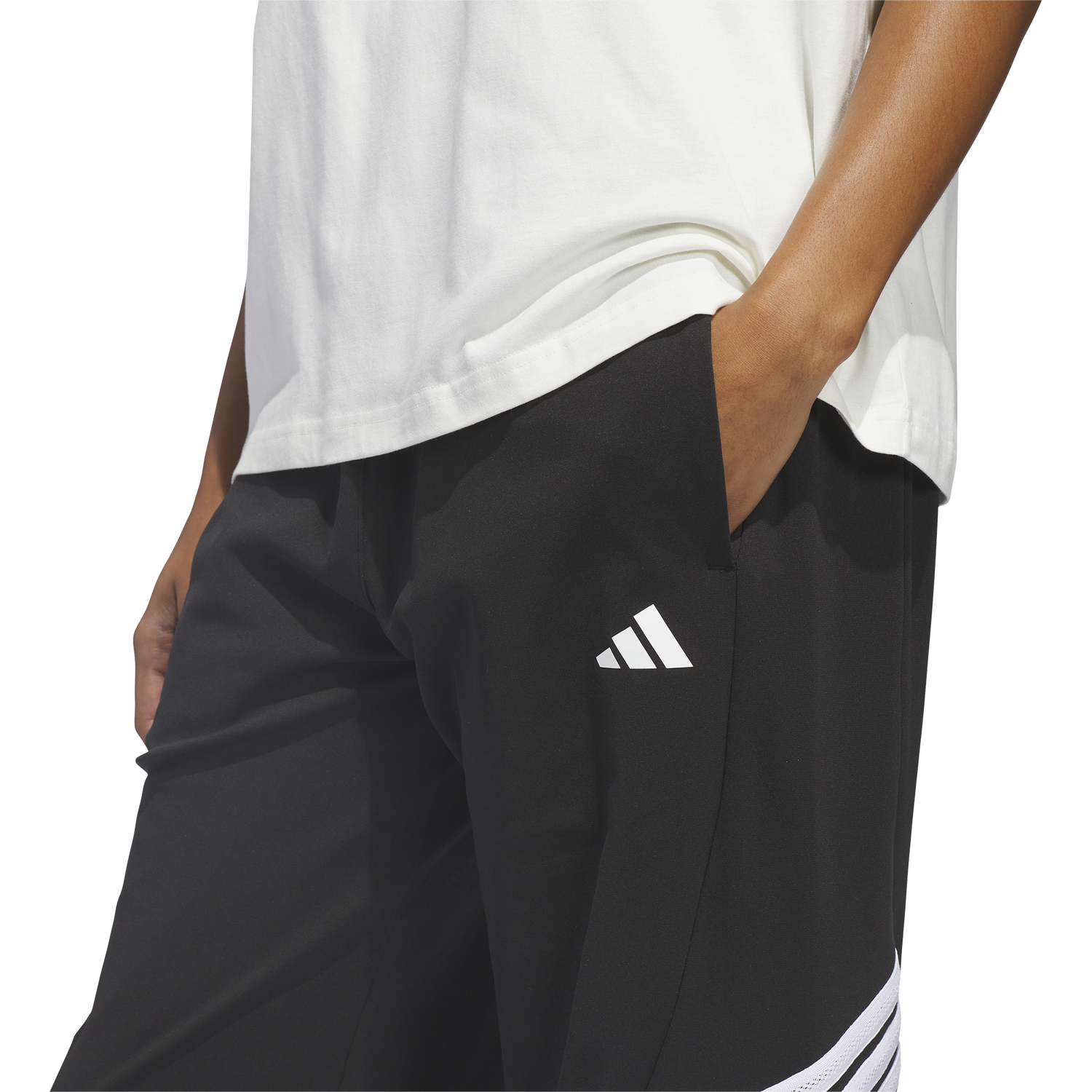adidas Crazy Warm Fleece Pants - Women's - Black