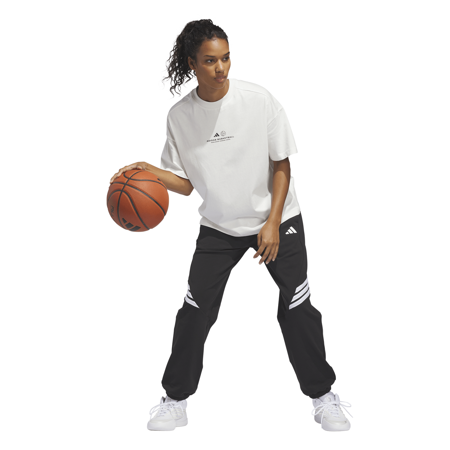 adidas Crazy Warm Fleece Pants - Women's - Black