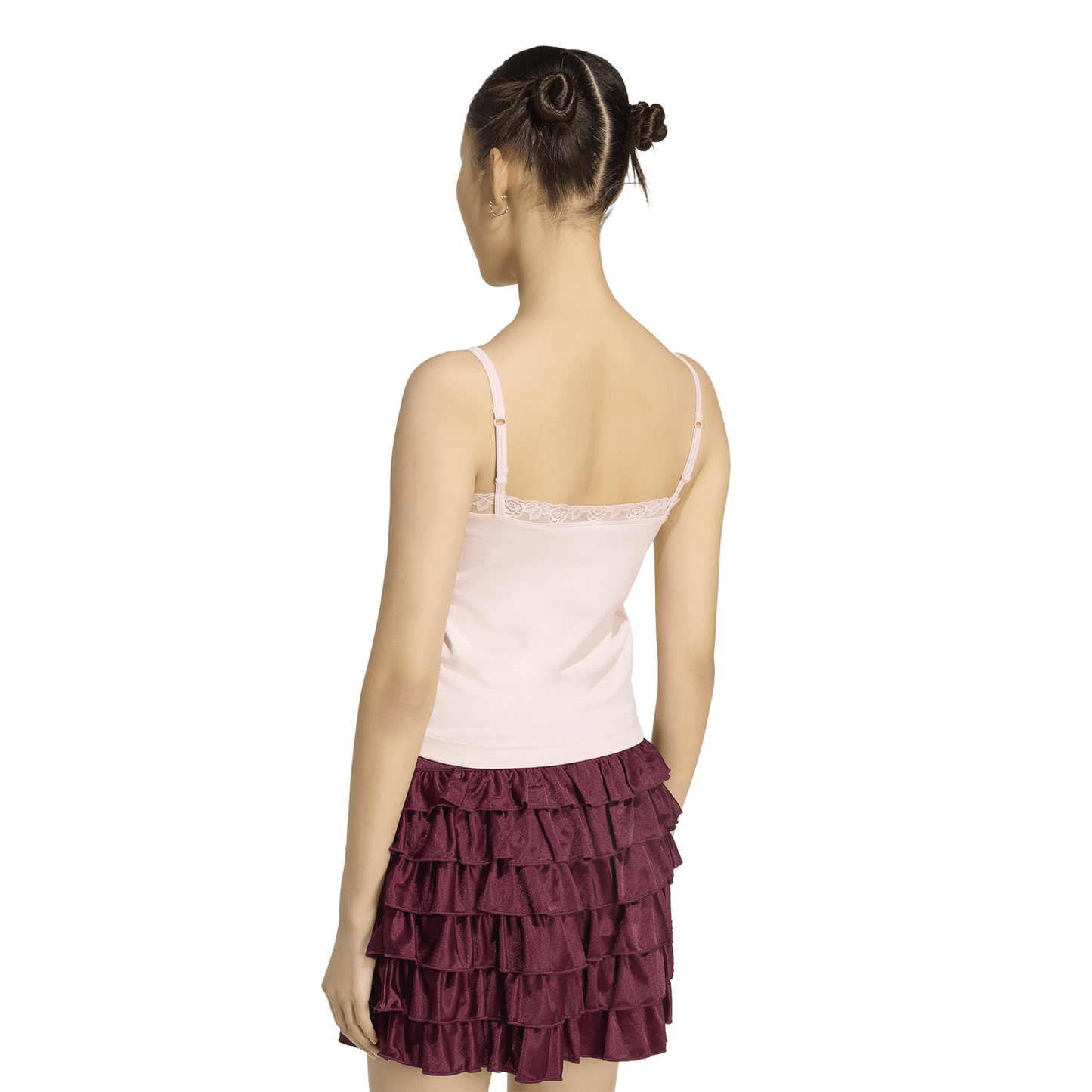 adidas Lace Top - Women's - Sandy Pink/Sandy Pink