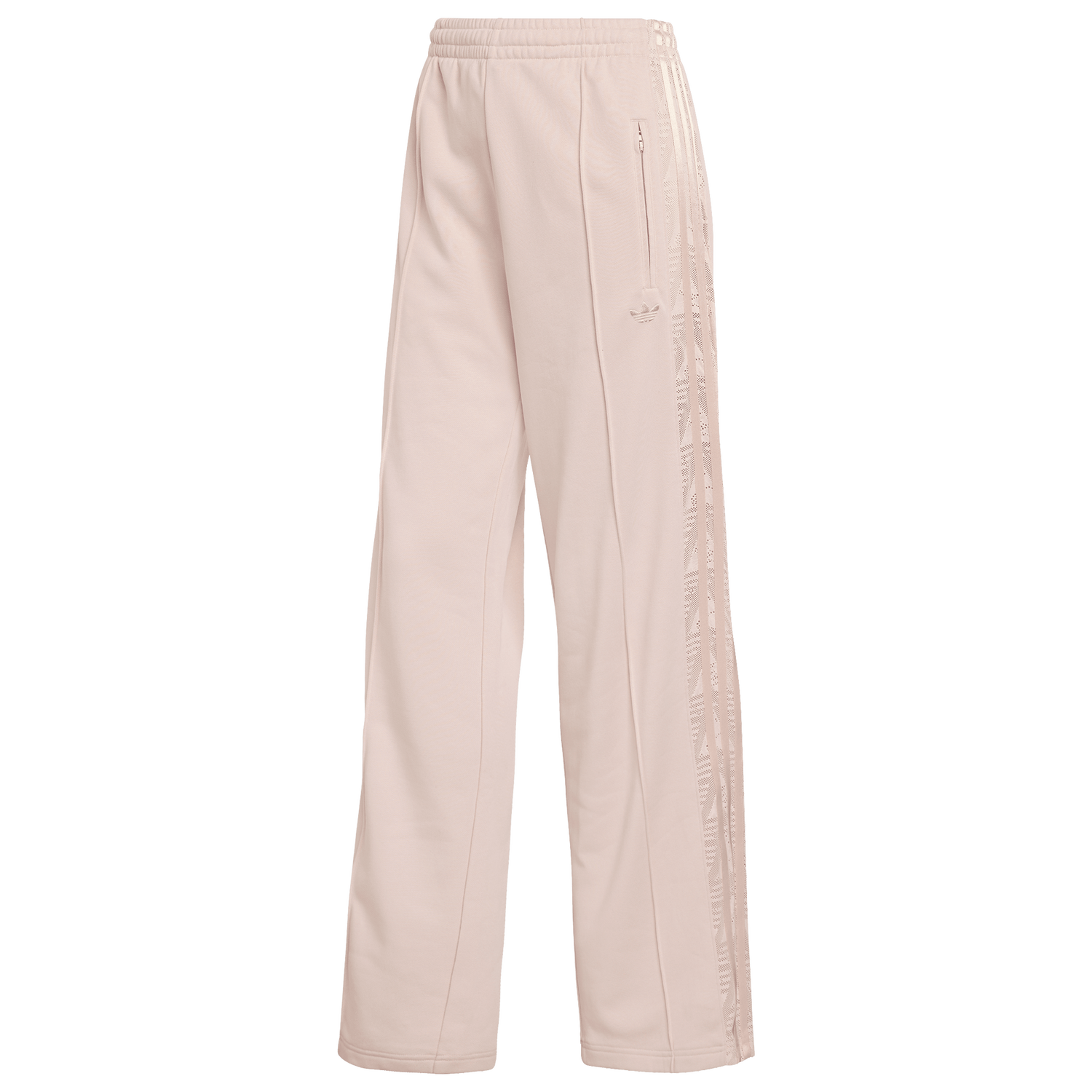 adidas Firebird Lace Track Pants - Women's - Sandy Pink/Brown