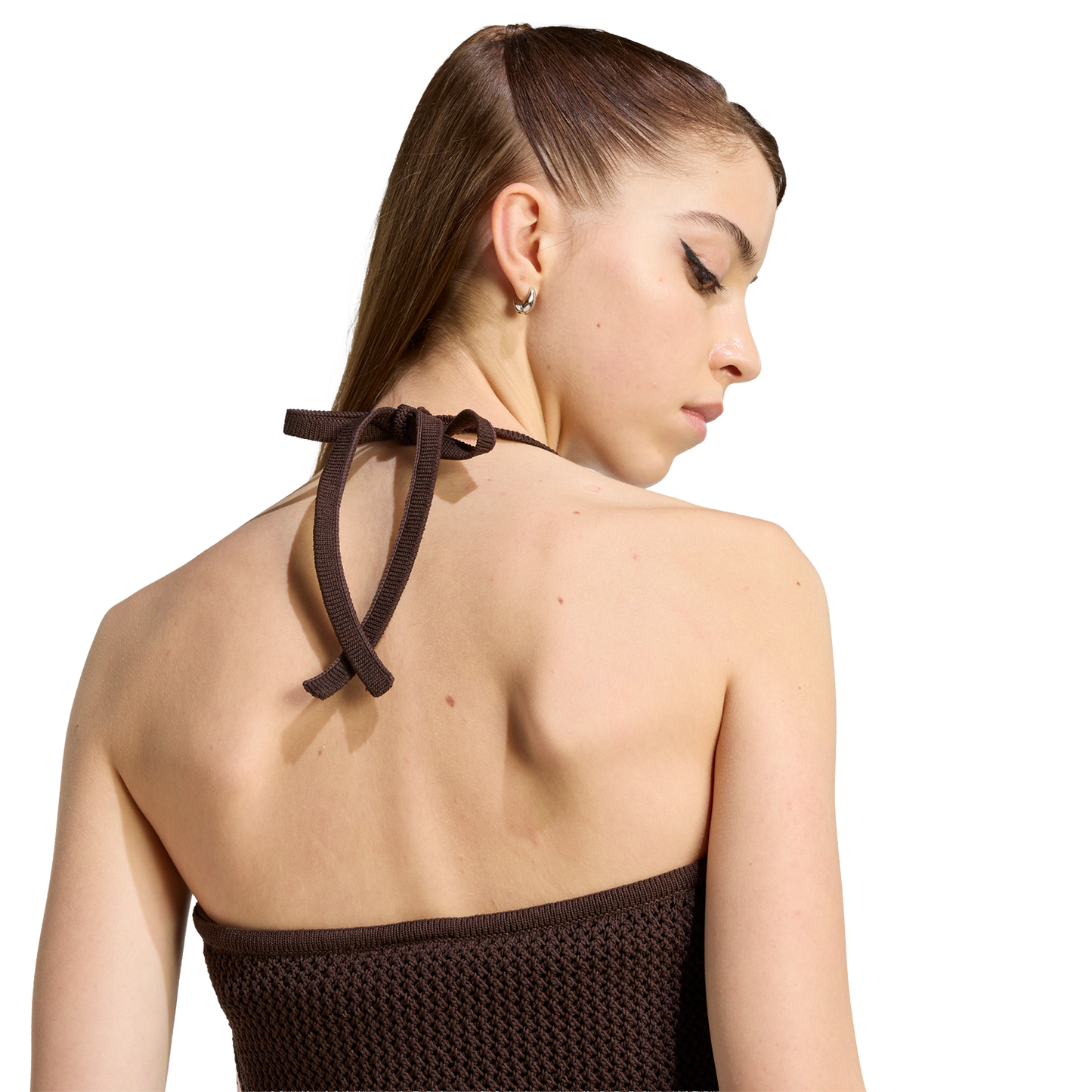 adidas Crochet Top - Women's - Aurora Coffee