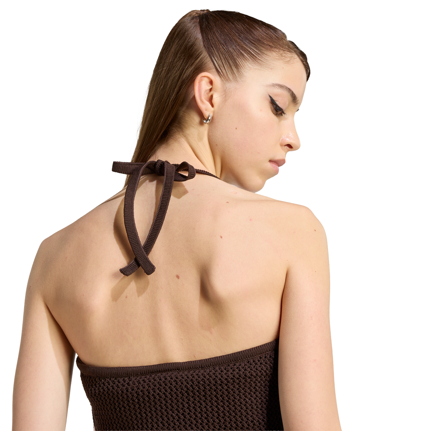 adidas Crochet Top - Women's - Aurora Coffee