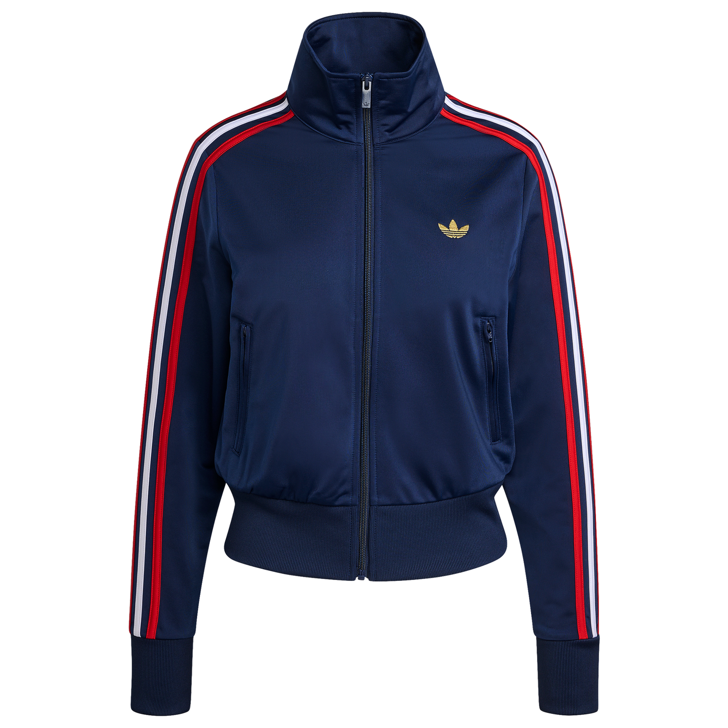 adidas Originals Firebird Classic Track Top - Women's - Night Indigo/Better Scarlet/White