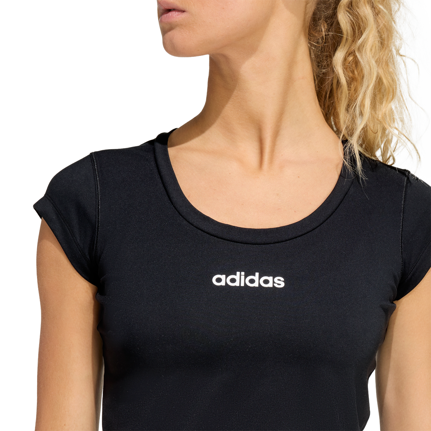 adidas Hyperglam Traning Baby T-Shirt - Women's - Black