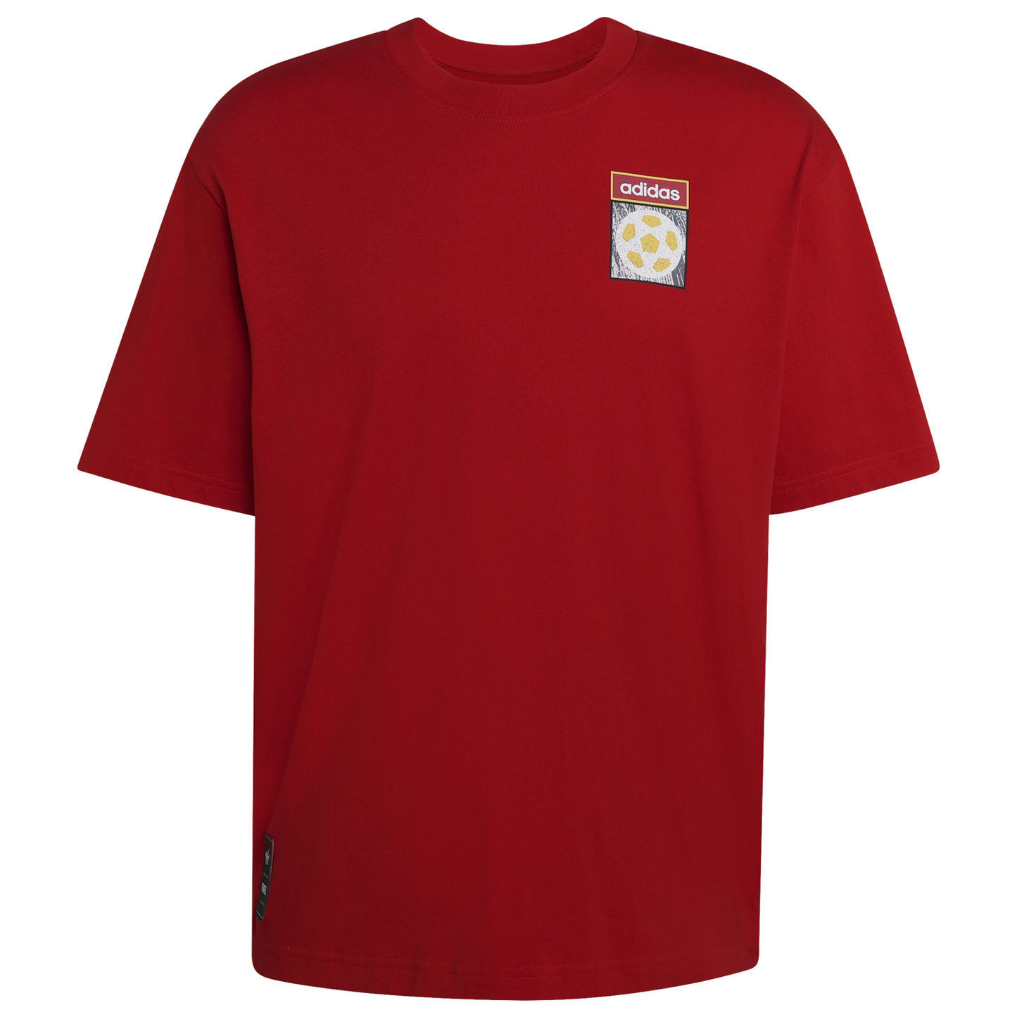 adidas Archive Country Flag T-Shirt - Men's - Scarlet/Multi