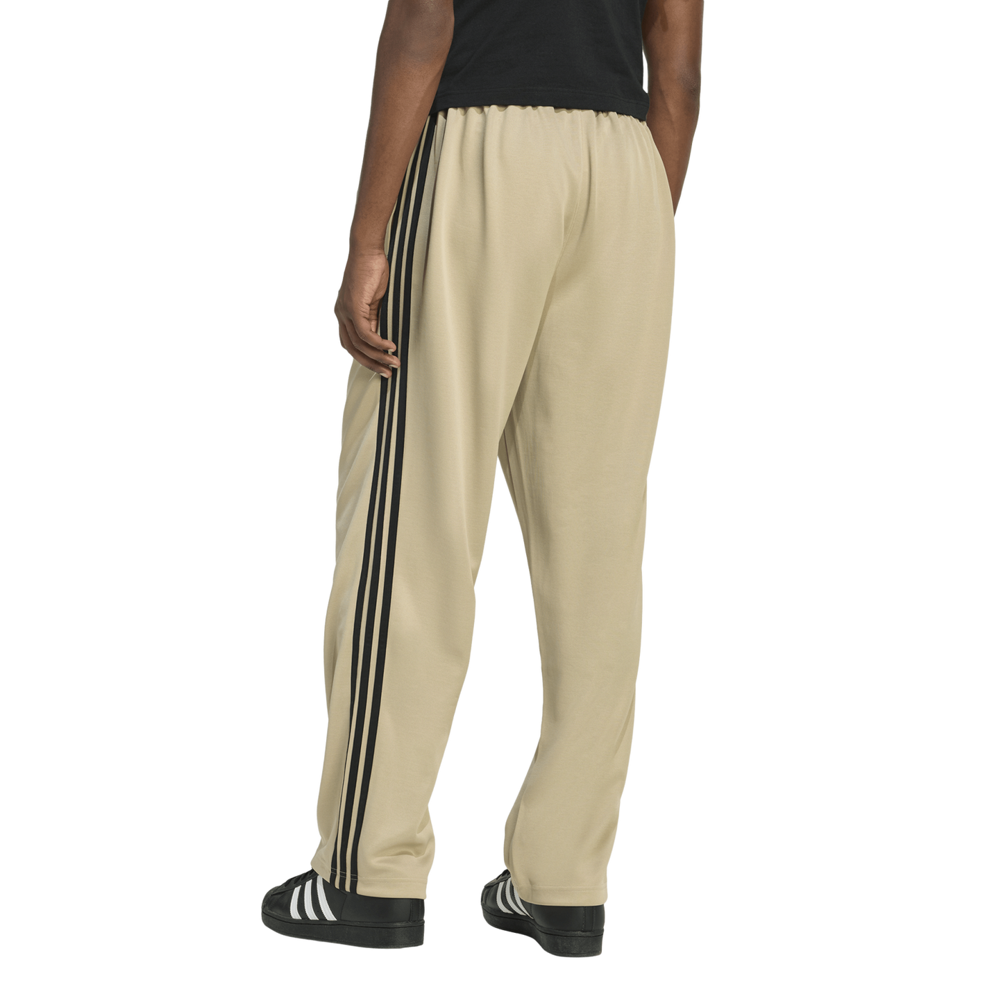 adidas Super Star Loose Track Pants - Men's - Tan/Black