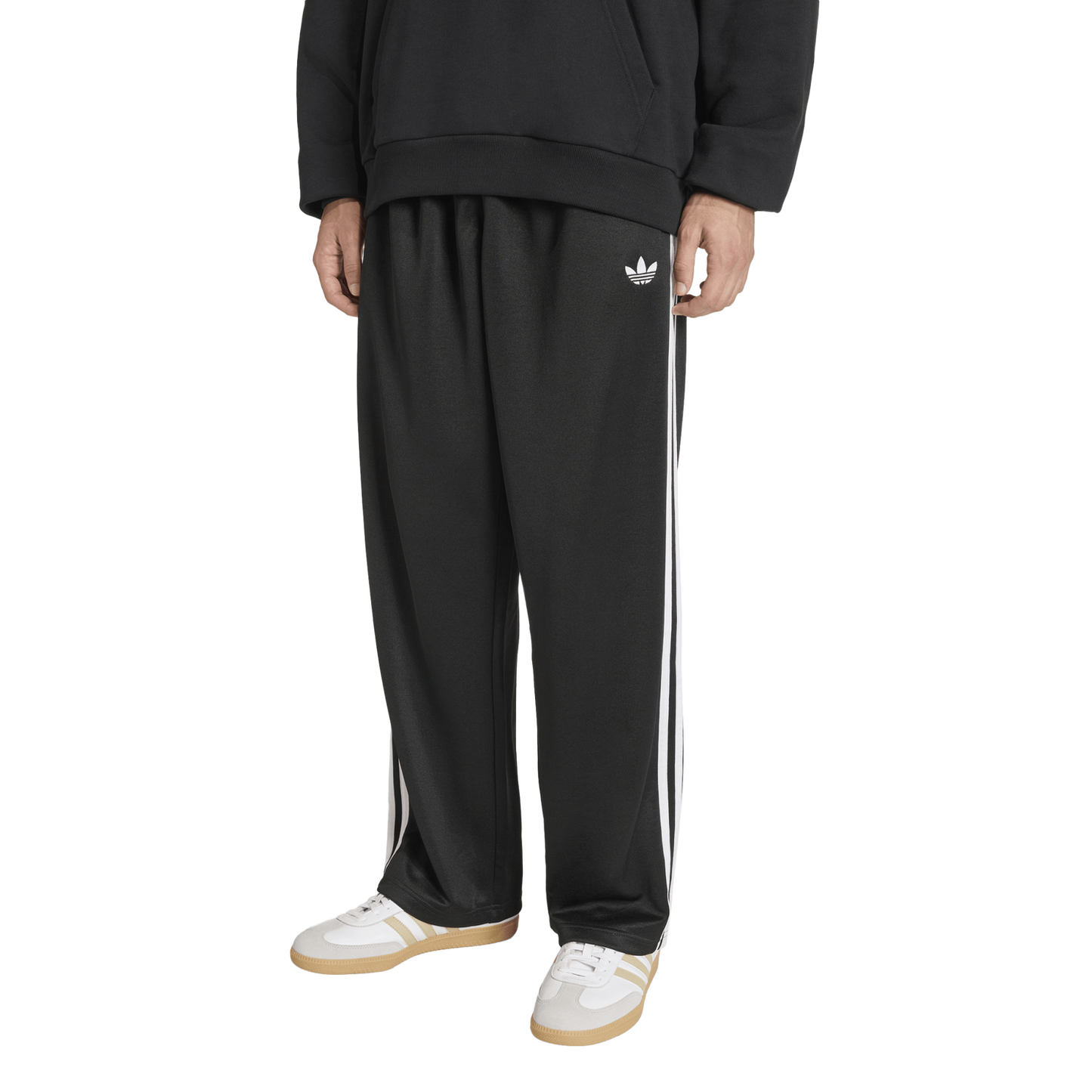 adidas Super Star Loose Track Pants - Men's - Black/White