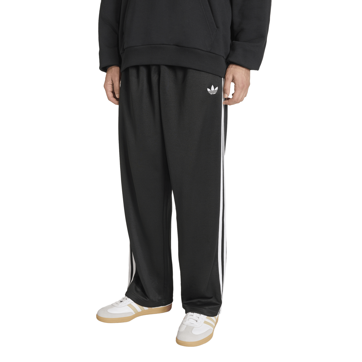 adidas Super Star Loose Track Pants - Men's - Black/White