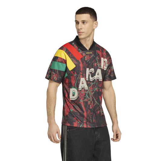 adidas Host City Graphic Jersey - Men's - Semi Screaming Green/Black